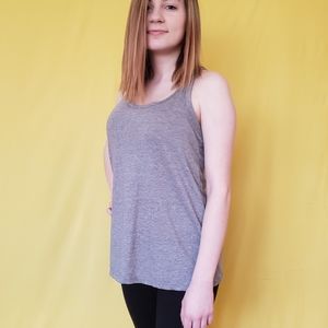 Grey athletic shirt